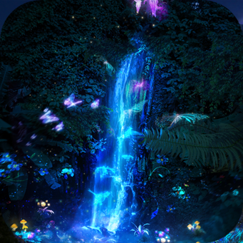 Bali Island Lighting Show