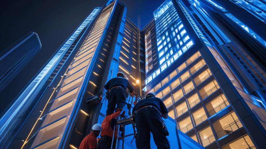 EPC lighting facade contractor